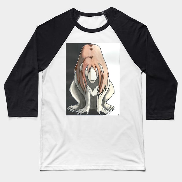 NINA Baseball T-Shirt by AnalogArtByAdam